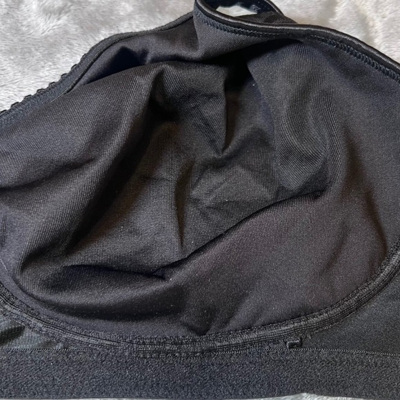 Playtex 18 Hour Bra Womens 40DD Black Full Coverage Full Support Lift 4745 - Picture 9 of 13